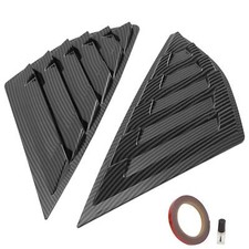 For Ford Fusion Mondeo 2013-2020 Pair Rear Side Window Louvers Cover