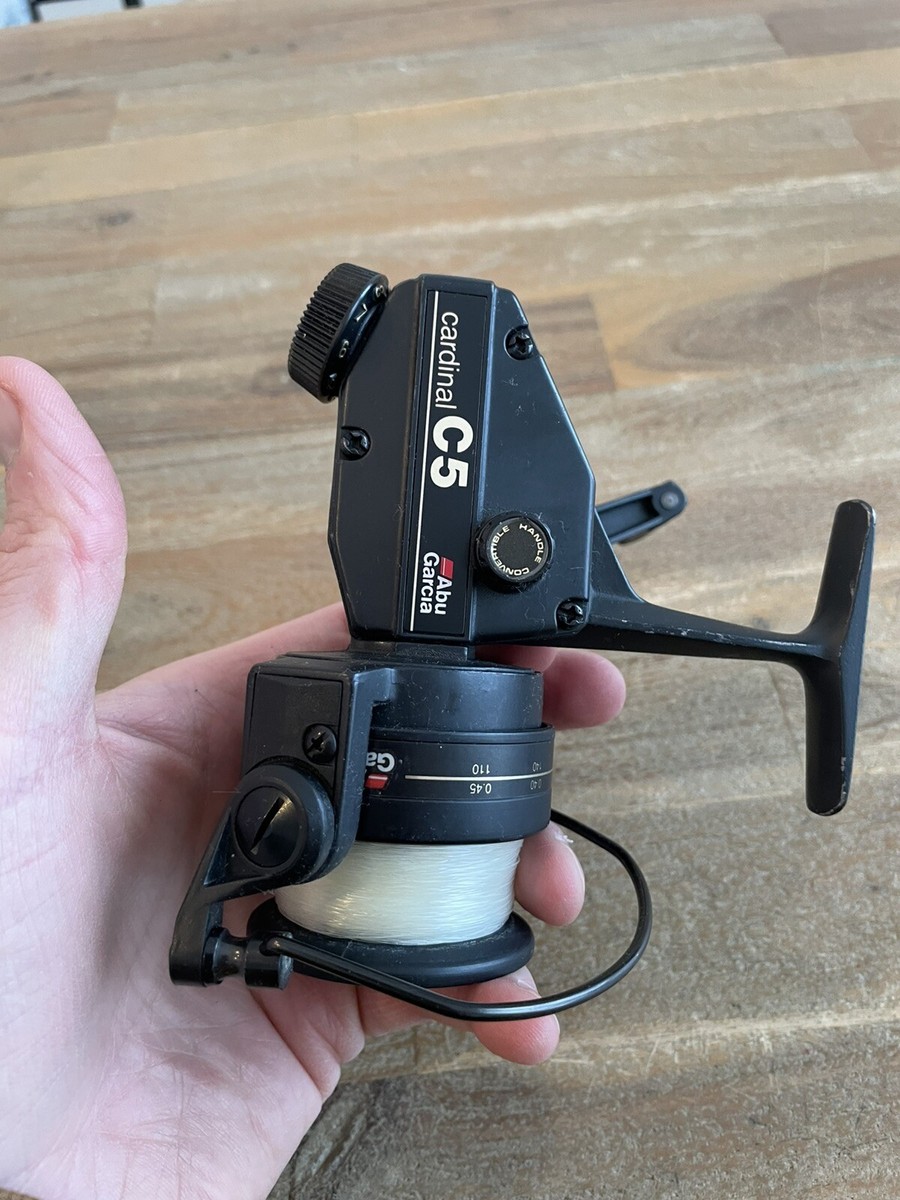 Vintage Cardinal C5 Abu Garcia Worm Gear System Spinning Fishing