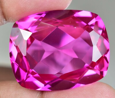 Stunning 88.35 Ct Natural Mogok Pink Ruby Cushion Certified GIGANTIC Gemstone