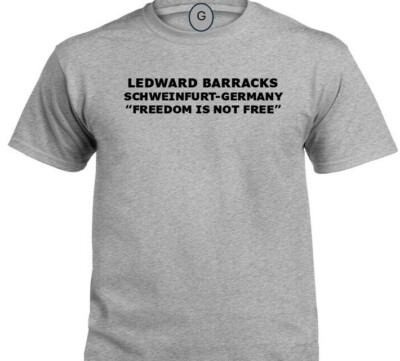LEE BARRACKS * MAINZ-GERMANY* FREEDOM* INDIVIDUAL BASE PT SHIRT | eBay