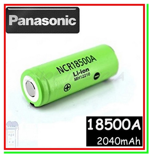 Batteria Ricaricabile Litio Li-Ion 18500 3.7V 1300Mah Lamelle A Saldare Dimensioni 51x18d Mm 91919108