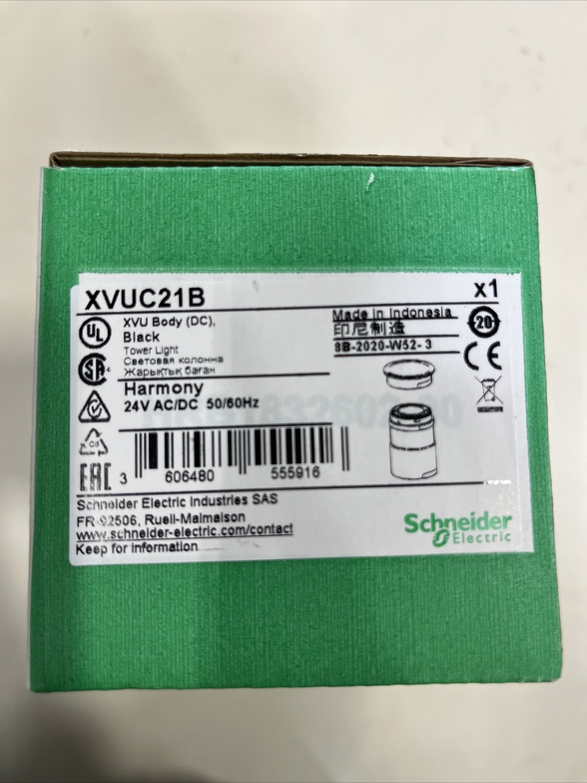 1pc new Schneider Electric Harmony XVUC21B