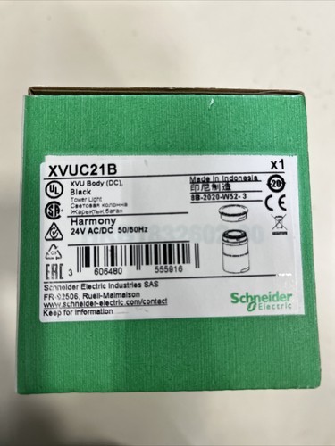 Schneider Electric Harmony XVUC21B XVU Body Black 24V AC/DC | eBay
