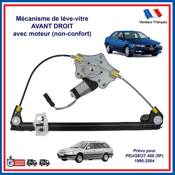Fensterhebermechanismus Elektrisch Vorne Rechts FüR Peugeot 406 9122K5-image