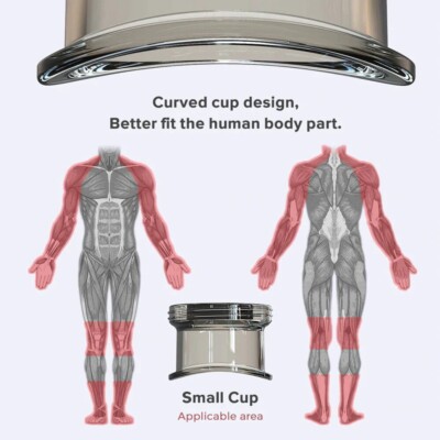 Fitness Guru Smart Red Light Therapy Massage Cupper