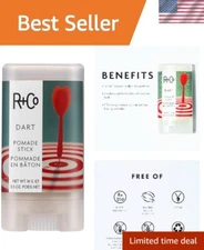 Dart Hair Wax Stick 1.12 oz - Travel-Friendly, No Parabens, Long-Lasting Hold