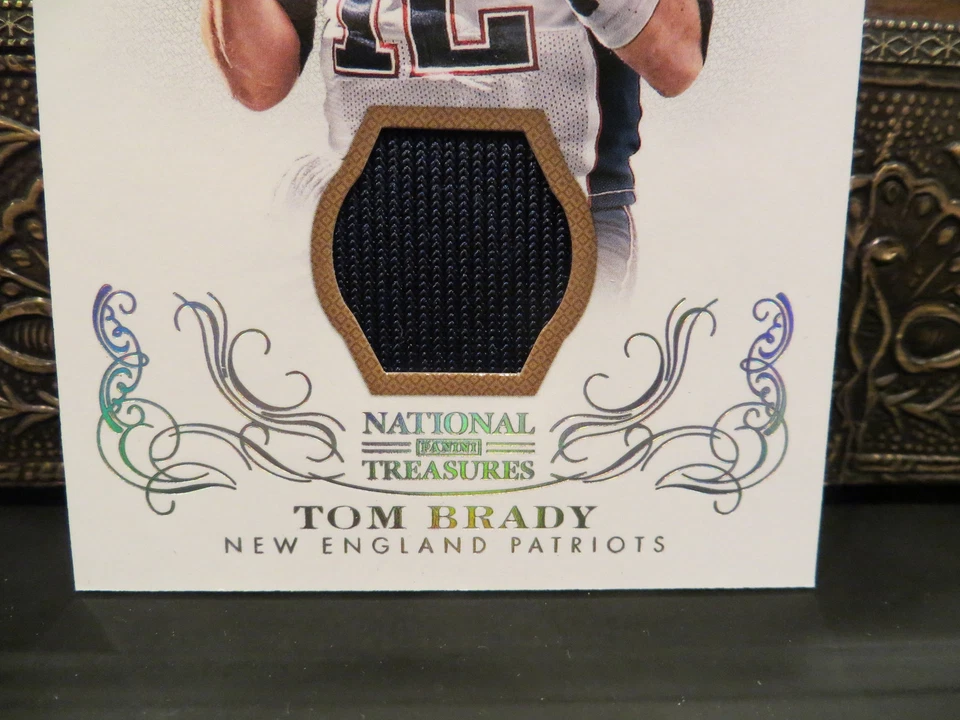 National Treasures Century Materials Jersey Patriots Tom Brady 20/49  2013 - Image 2 of 4