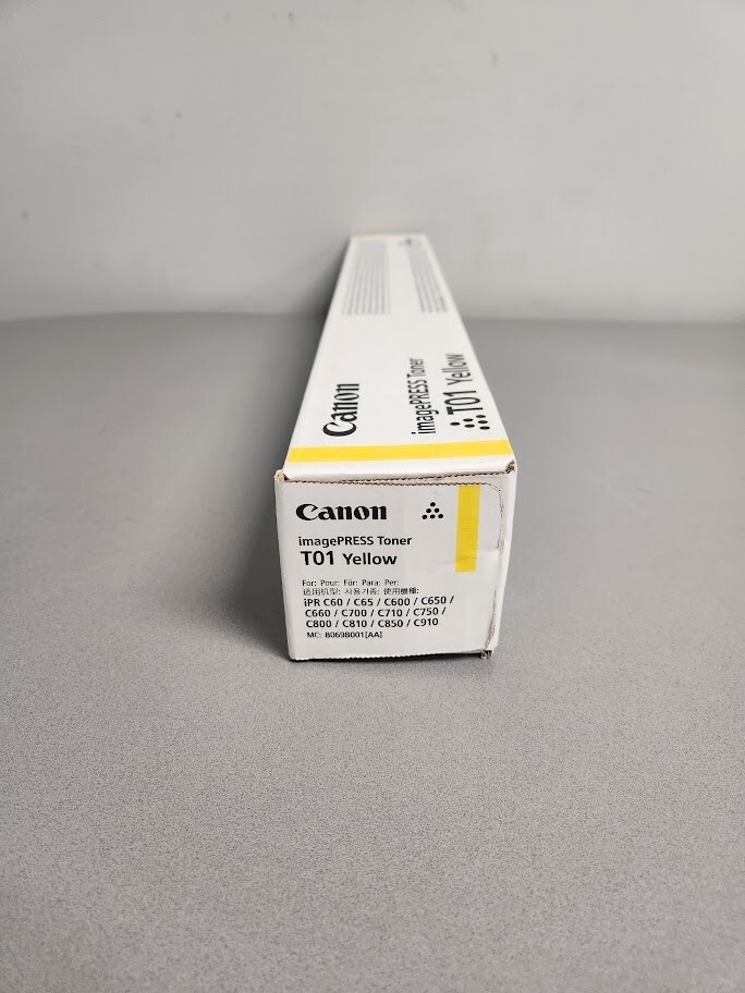 Canon T01Y (8069B001) Yellow Toner Cartridge imagePRESS C60