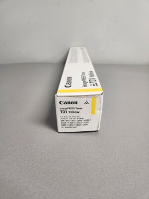 Canon T01Y (8069B001) Yellow Toner Cartridge imagePRESS C60