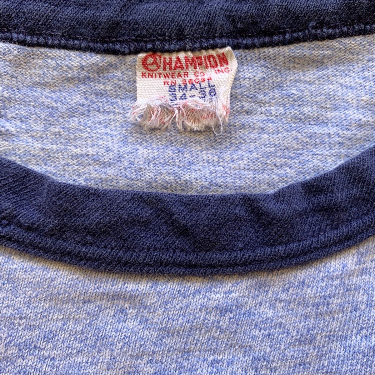 VINTAGE 1950s CHAMPION RUNNING MAN TAG RINGER T-SHIRT VINTAGE 1950s CHAMPION RUNNING MAN TAG RINGER T-SHIRT
