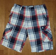 Vintage 90s Esprit Mens Relaxed Fit Shorts Plaid Size 32