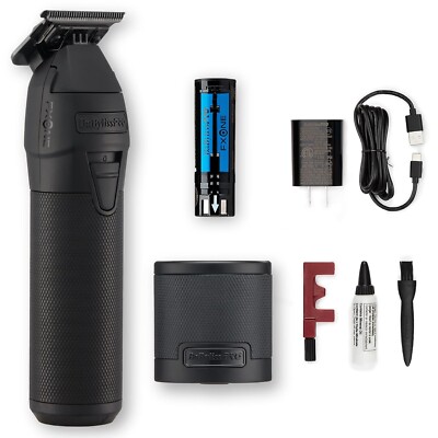 BaByliss PRO Matte Black FXONE Professional Clipper & Trimmer Set