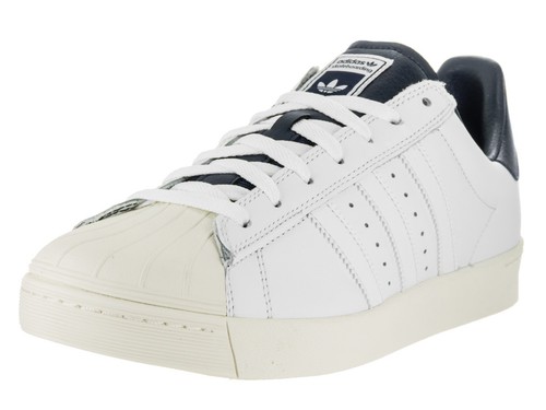 outlet Adidas Superstar Vulc ADV D68718 White/Black Size 9 Brand 