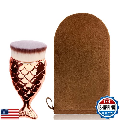 Yoseng 2 Pack Self Tanning Mitt Applicator Kit,Self Tanning Body Glove and Se