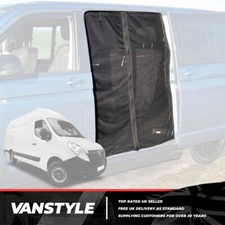 FITS VAUXHALL MOVANO 10- SLIDING DOOR MAGNETIC MOSQUITO FLY SCREEN NET CAMPER