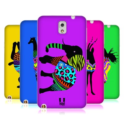 HEAD CASE DESIGNS NEON ANIMAL SILHOUETTES SOFT GEL CASE FOR SAMSUNG PHONES 2