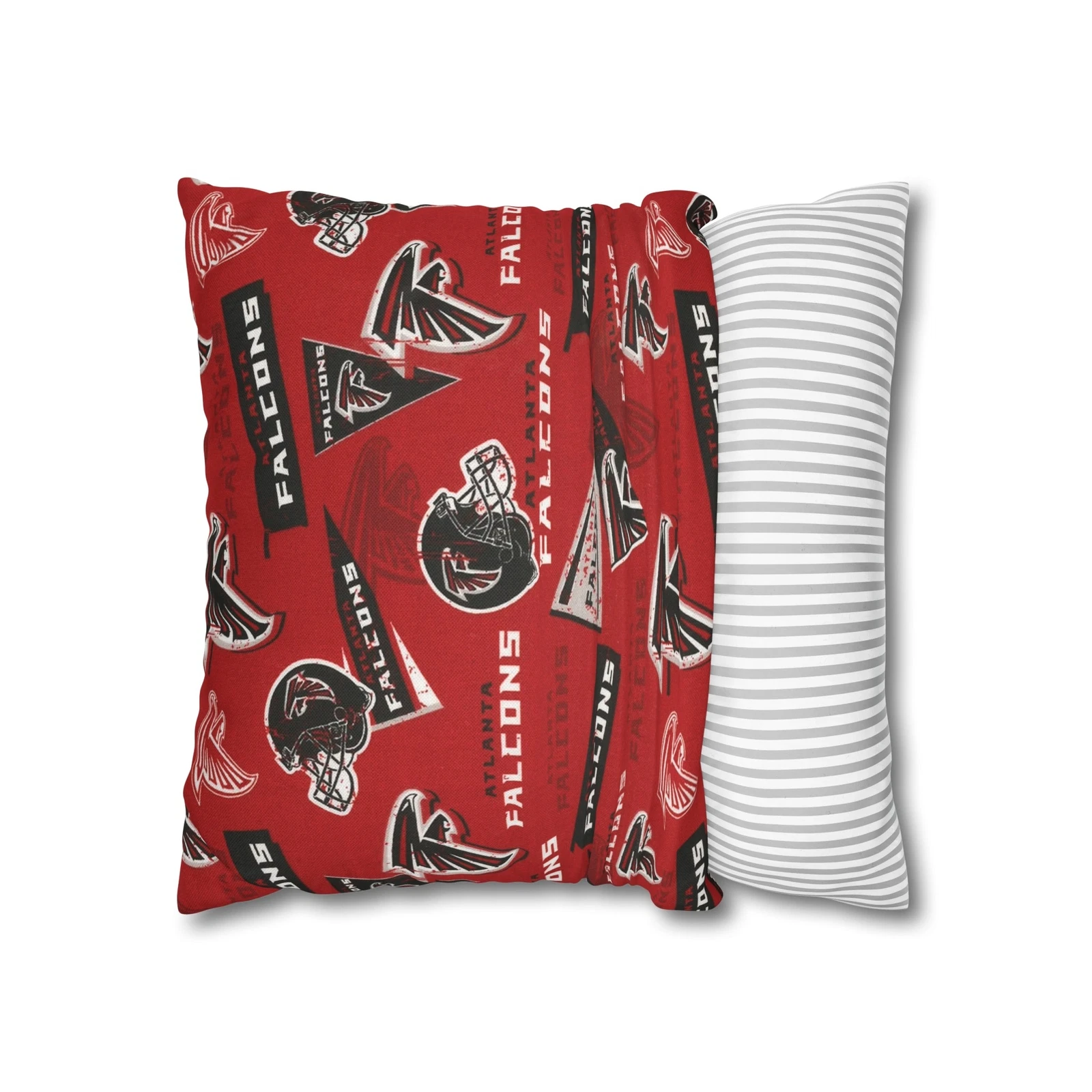 Atlanta Falcons Spun Square Pillow Cover