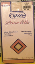Vintage Pantyhose Option Oyster size Tall B005C