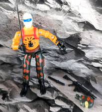 G.I Joe Black Major Fuerza Tigre Snake Eyes Storm Commando Tiger Force RARO ARAH