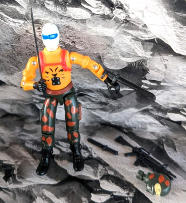 G.I Joe Black Major Fuerza Tigre Snake Eyes Storm Commando Tiger Force RARE ARAH