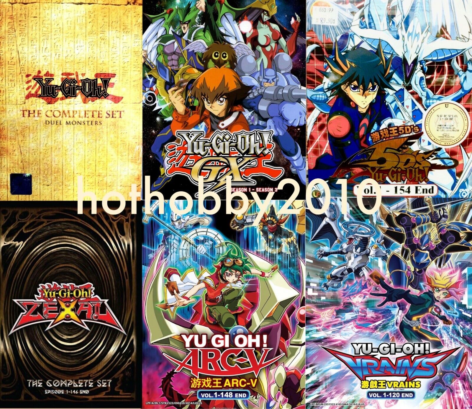 Yu-Gi-Oh! Collection Set (Duel / GX / 5D's / Zexal / Arc-V