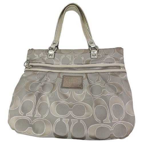 coach バッグ Coach 24081 Poppy Pebble Leather Medium Chain Tote Bag | eBay