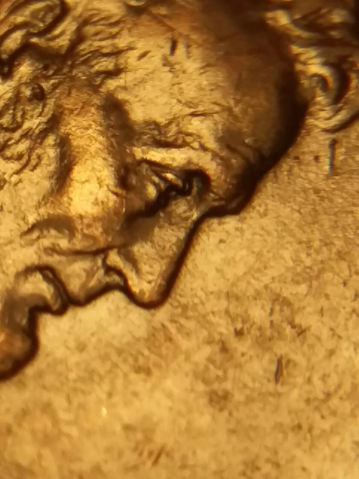 AU 1918 s Lincoln wheat cent misaligned die doubled eye strike doubling RTY S - Image 4 of 4