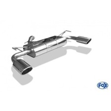 FOX Duplex Komplettanlage ab Kat ohne OPF je 1x115x85mm für Hyundai i30 PDE 1.4l