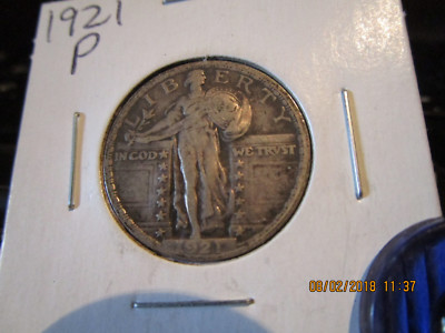 1980年 P　LIBERTY 1921-P Standing Liberty Quarter XF | eBay