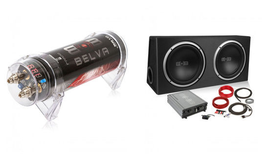 1200 Watt 12 Inch Subwoofers With Box And Amp BPKG212v2 1200W Dual