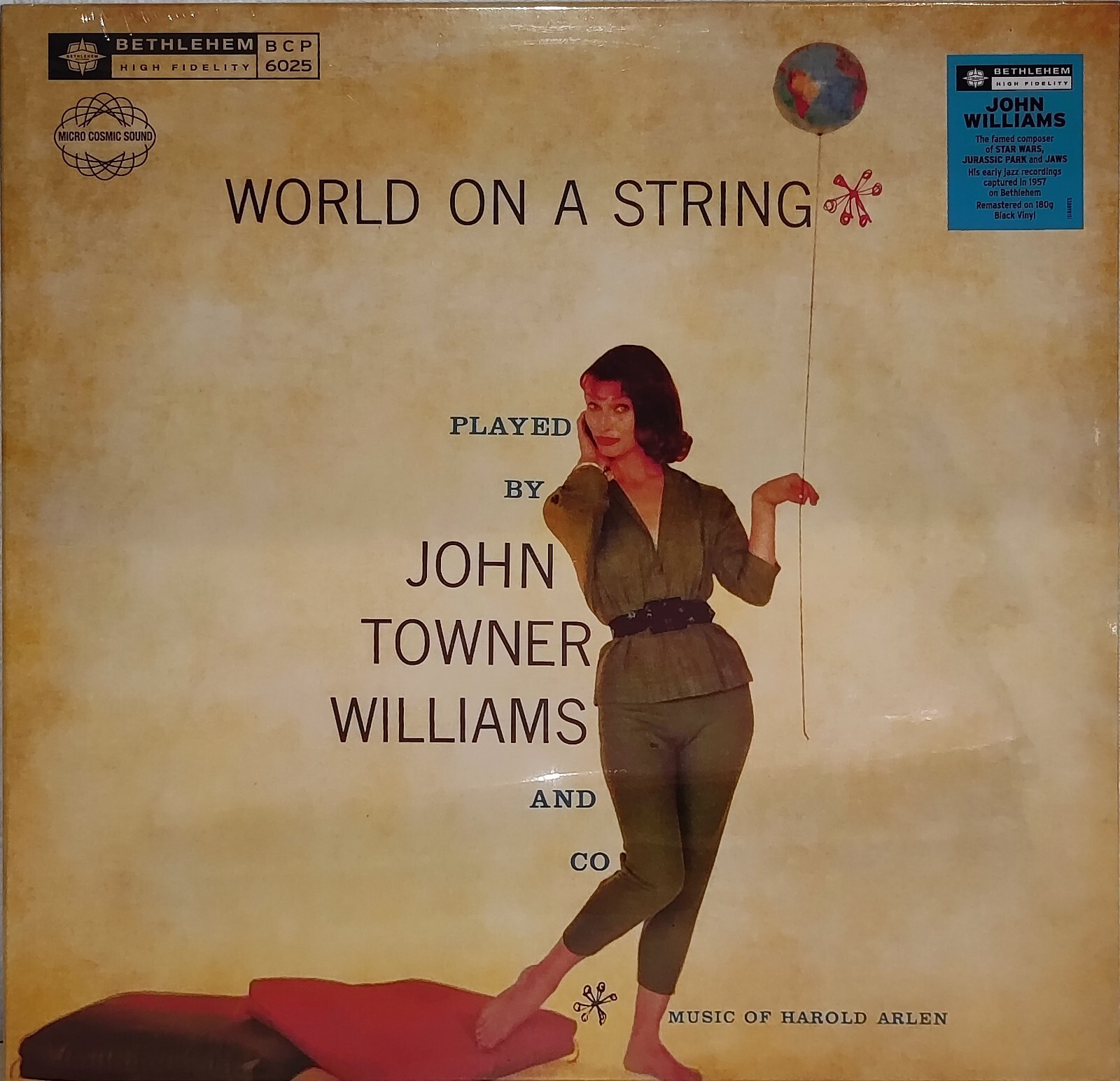 JOHN WILLIAMS – WORLD ON A STRING – RSD – BLACK FRIDAY 2023 – LP