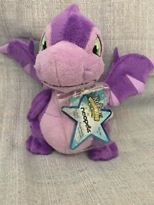 Neopets Purple Scorchio Plushie- Series 3 Keyquest - 2008-New With Tags-No Code | eBay