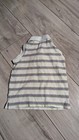 WHITE STRIPPED TANK TOP  SHIRT  SIZE  4T — photo 2
