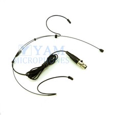 Double Hook Black Headset Mic YAM HM1-C6K-A Headworn Mic For Line 6 Wireless Mic