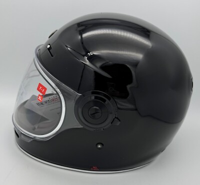 Torc Newport T1 Retro Helmet Gloss Black XL Open Box