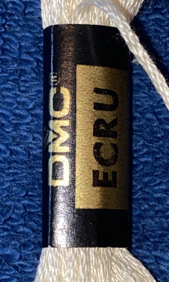 Vtg DMC 25 Embroidery Floss Made In France ECRU - Image 2 of 4