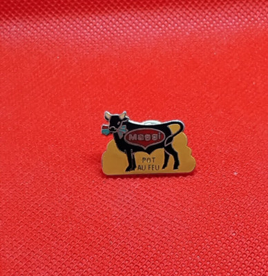 PINS PINS REVERSNADEL ABZEICHEN SAMMLUNG VINTAGE LOGO MAGGI POT AU FEU