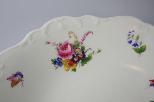 ANTIQUE CAULDON CHINA ENGLAND FLORAL CERAMIC PLATE - Picture 8 of 9