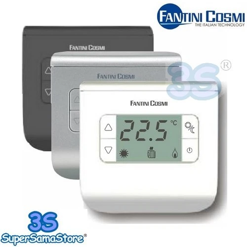 3S TERMOSTATO AMBIENTE BATTERIA FANTINI COSMI CH110 CH111 CH112 DIGITALE NUOVO