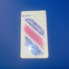 Vintage SONY SRF-16W FM Radio Walkman - Untested Circa 1987 Made In Taiwan