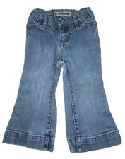 Baby Gap Vintage 2006 Fit And Flare Girls Jeans Size 18/24 Months Adjustable