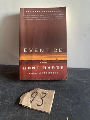 Eventide Kent Haruf 2004 First Vintage Contemporaries Edition Fiction Novel