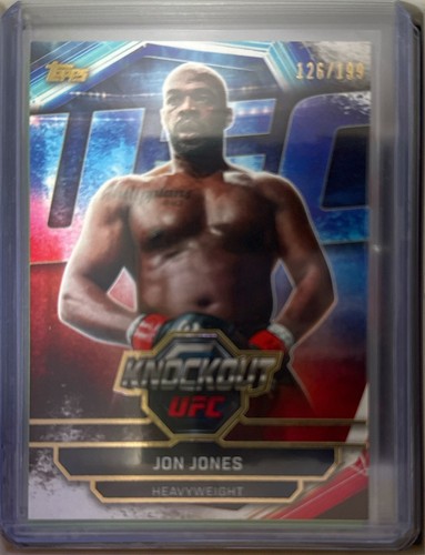 Jon Jones 2026 Topps Knockout UFC #14 Gold /199