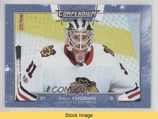2017-18 Upper Deck Compendium Blue Anton Forsberg #652 READ u0t
