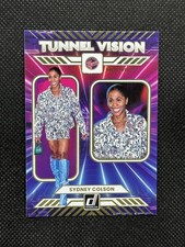 2025 Donruss WNBA Sydney Colson Indiana Fever Tunnel Vision Press Proof #11