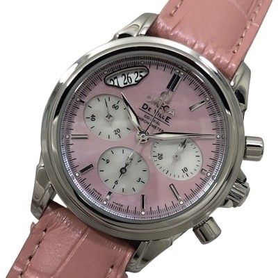 OMEGA 4878.74.34 DE VILLE CO-AXIAL CHRONOMETER LADIES WRISTWATCH PINK SHELL