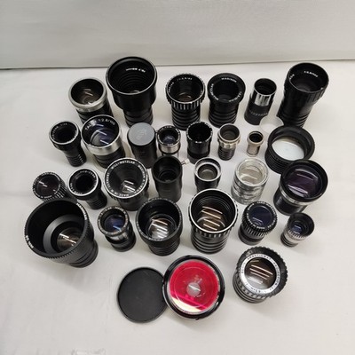 JOB LOT 29 PROJECTION LENS EUMIG WILL-WETZLAR ALDIS VOIGTLANDER HANIMAR VINTAGE