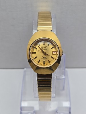 Womens Vintage Ogival 10 Micron 18k Gold Pated Automatic  display picture 3