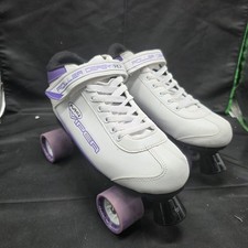 Womens Viper M4 Roller Derby Roller Skates Size 10 Adult Purple White