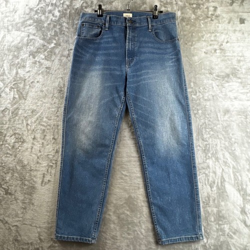 ABLE High Rise Jeans Womens 30 Blue Straight Leg Medium Wash Denim (1694)